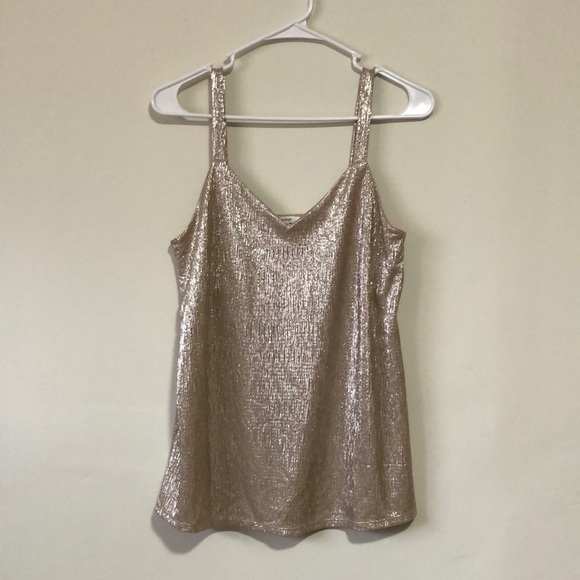 Maurices Tops - Maurices gold shimmer top XS tank top